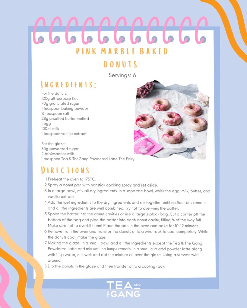 Pink Marble Baked Doughnuts 2