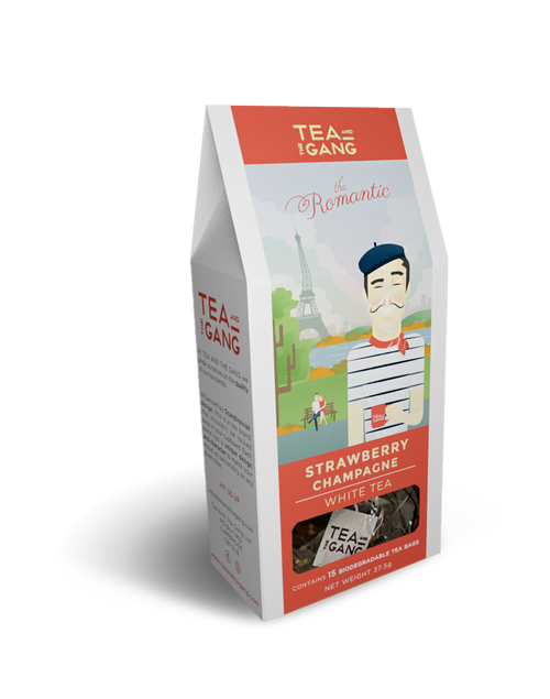 The Romantic – Strawberry Champagne White Tea image 0