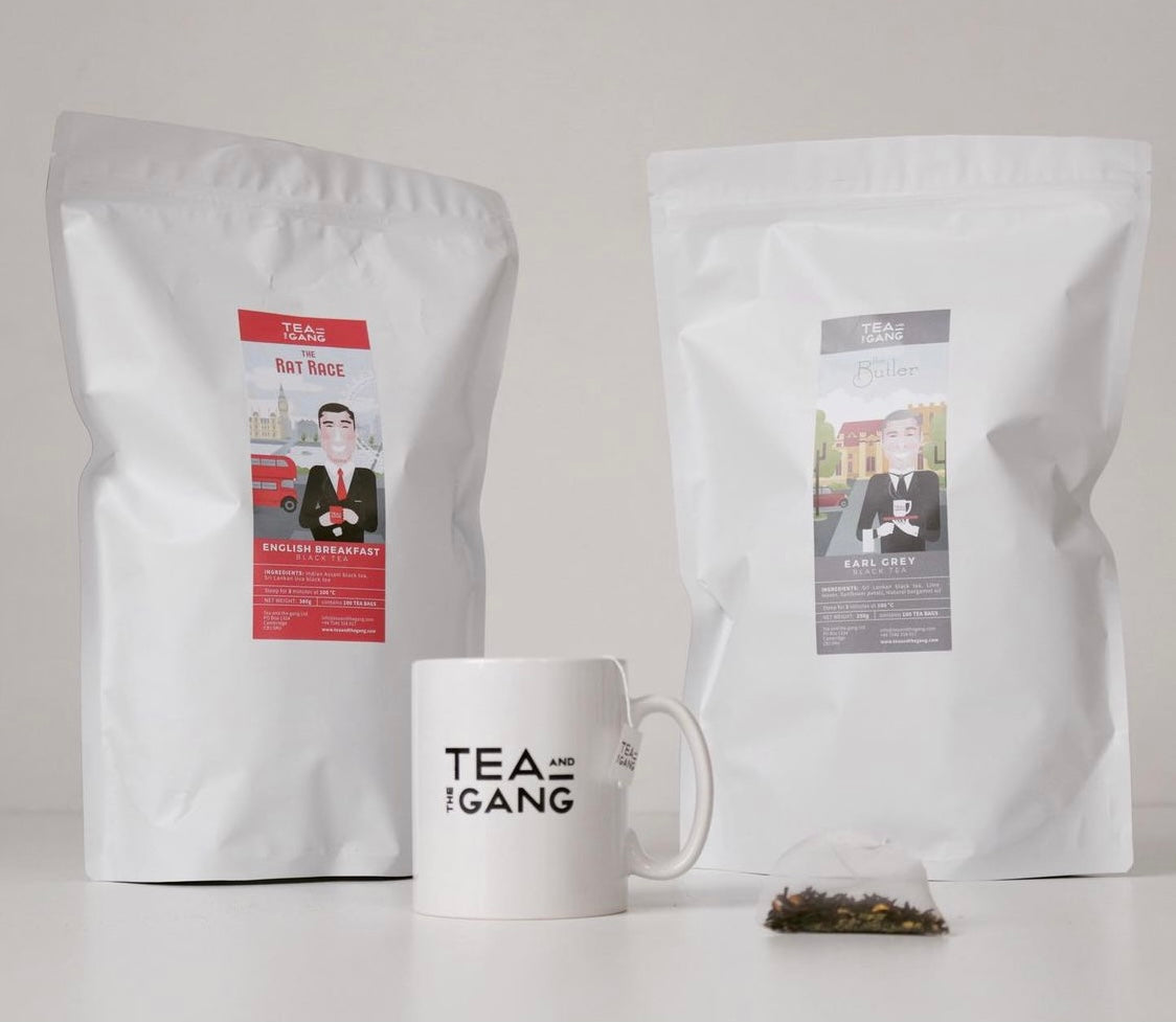 White mug with logo image 1