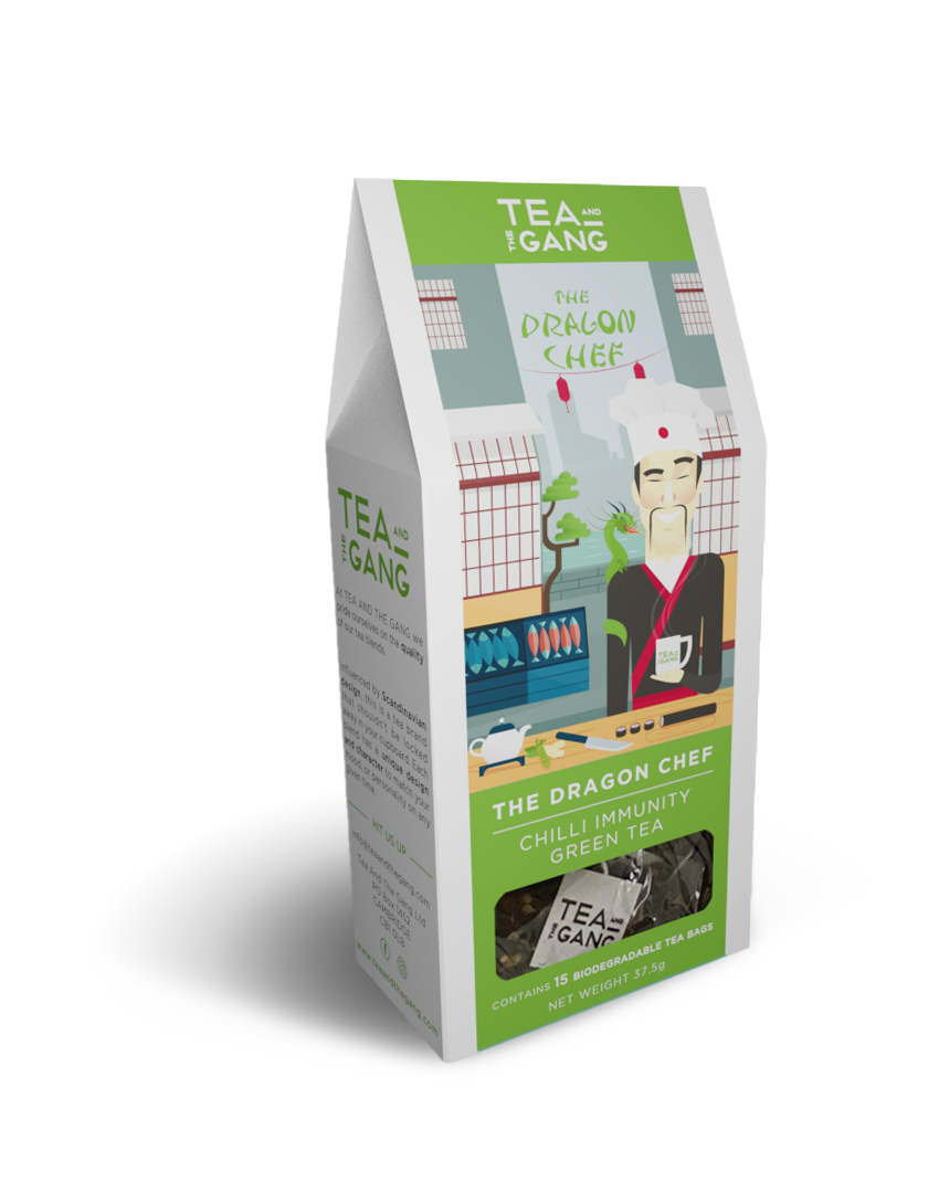 The Dragon Chef - Chilli Immunity Green Tea image 0