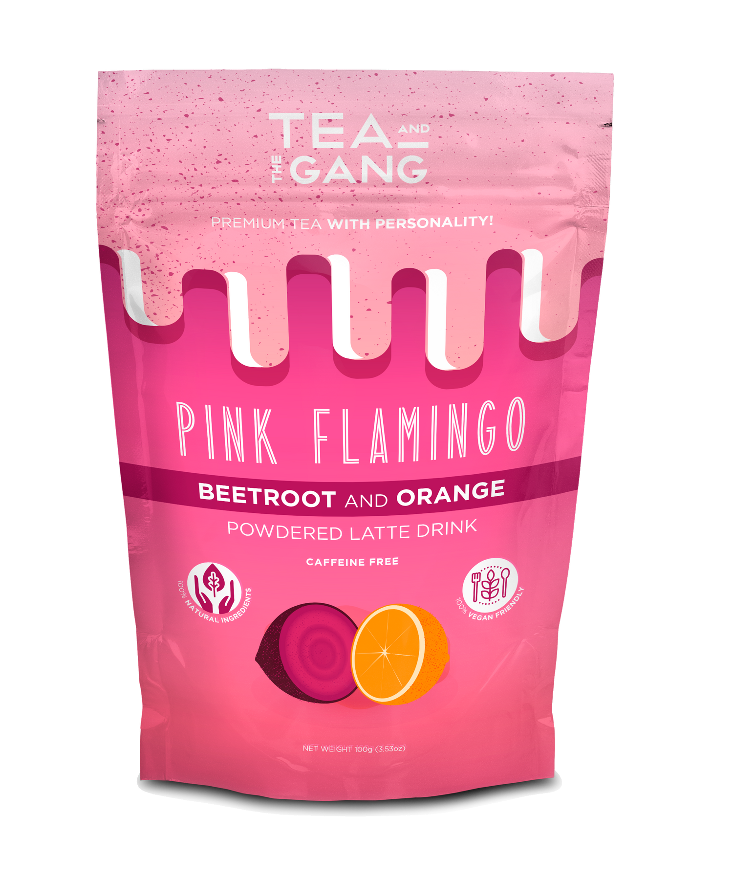 The Pink Flamingo - Beetroot and Orange image 0