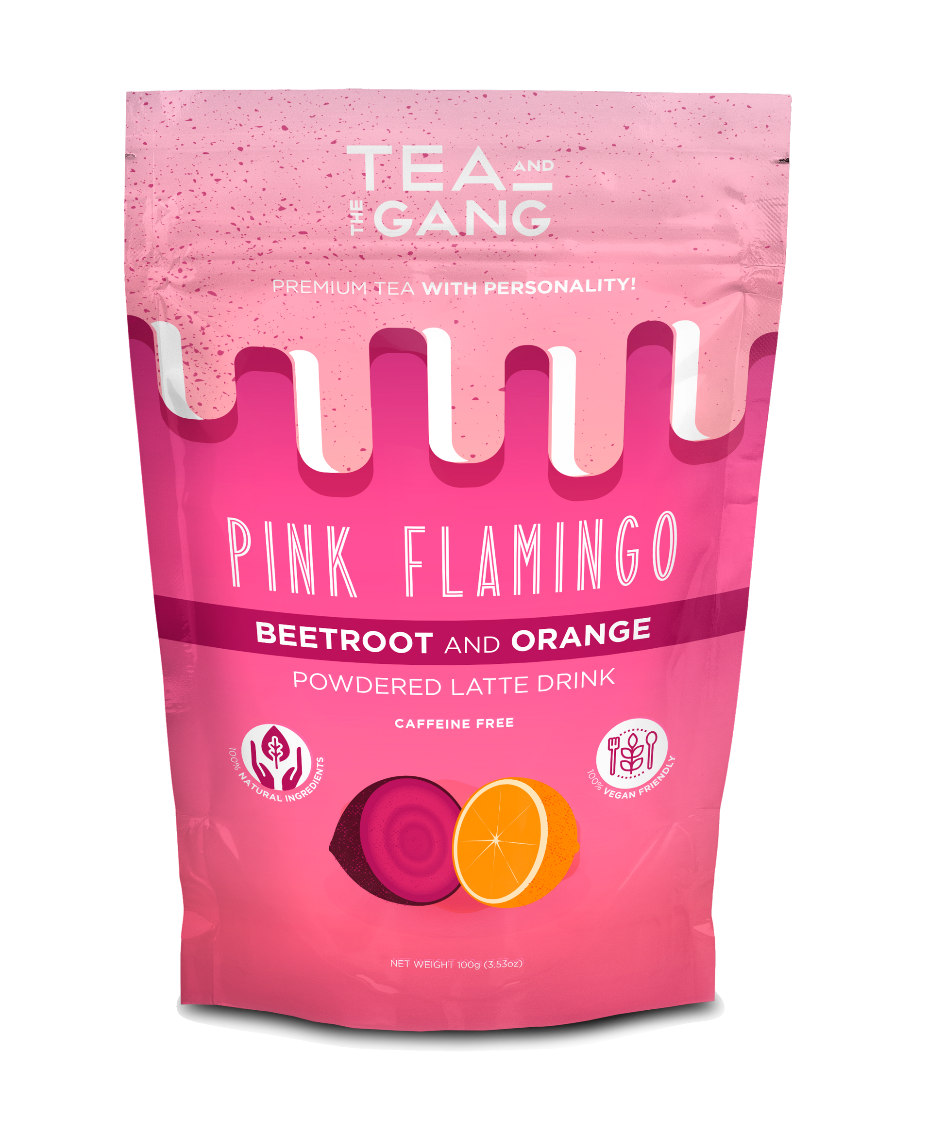 The Pink Flamingo - Beetroot and Orange image 0