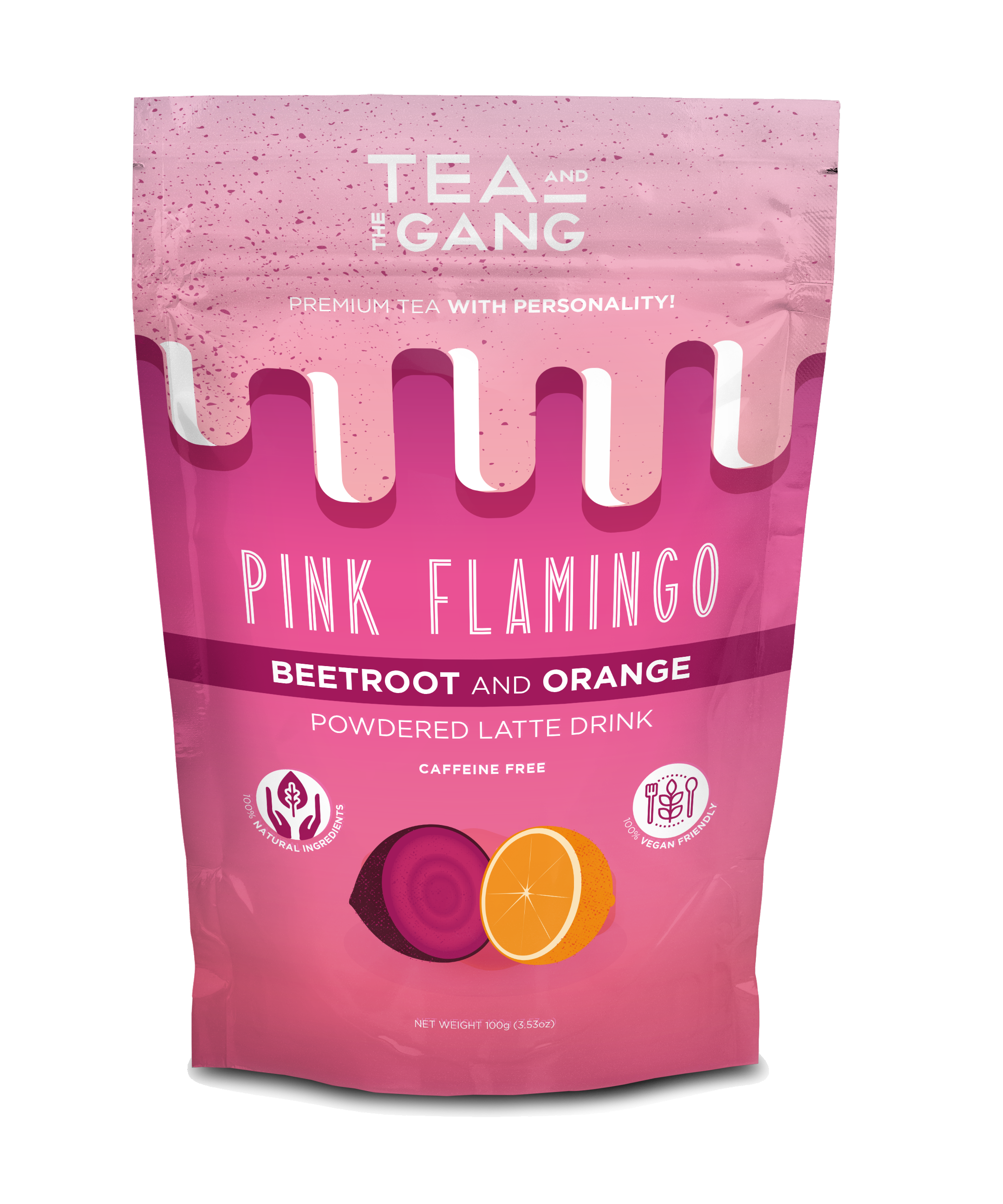 The Pink Flamingo - Beetroot and Orange image 0