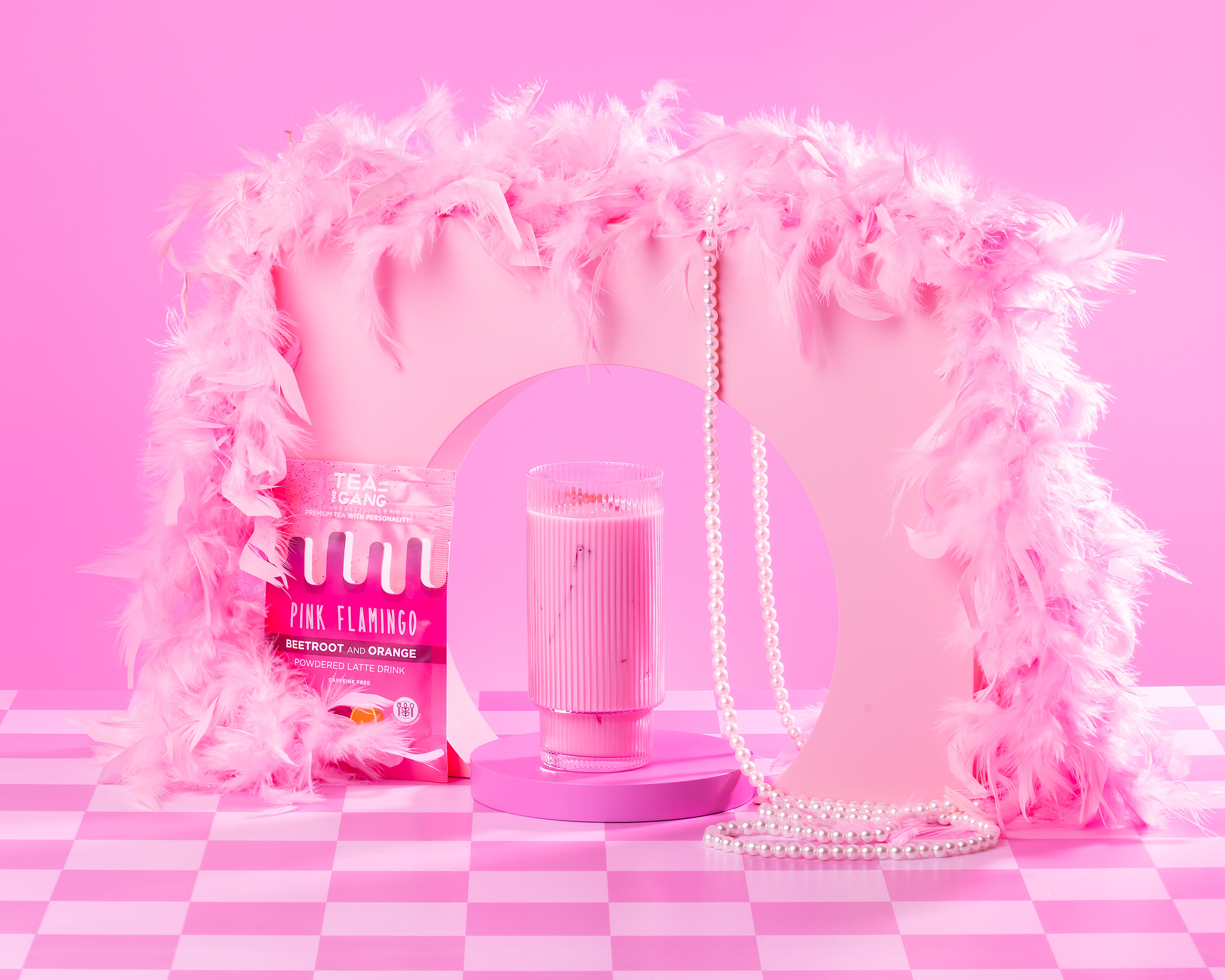 The Pink Flamingo - Beetroot and Orange latte powder – Tea and the
