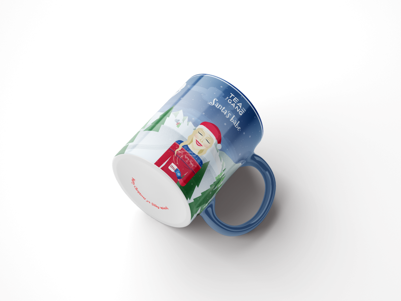 Santa's babe mug image 2