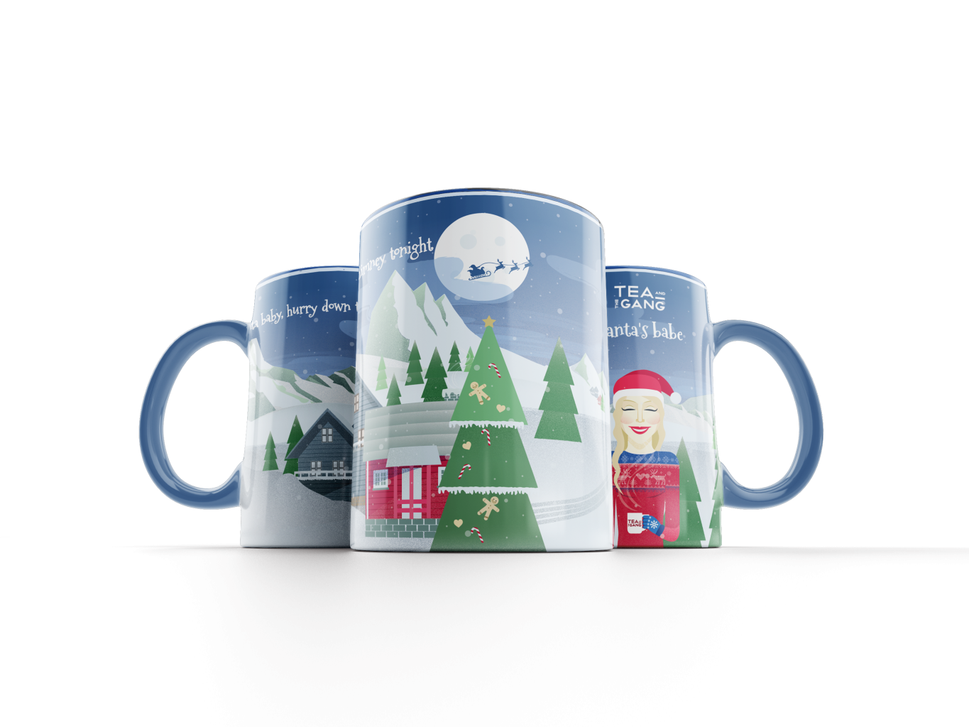 Santa's babe mug image 0