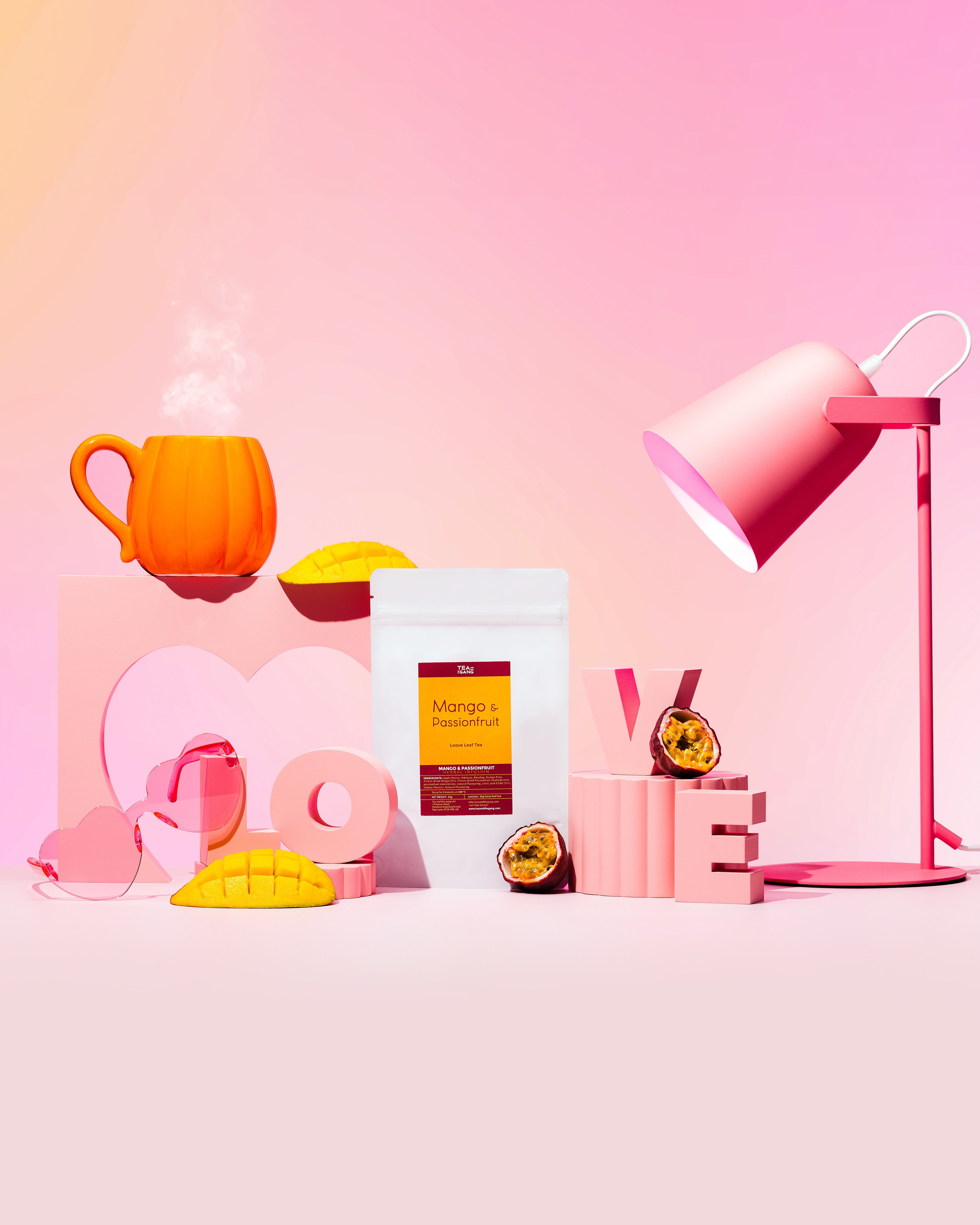 Mango & Passionfruit Herbal Loose Leaf Tea