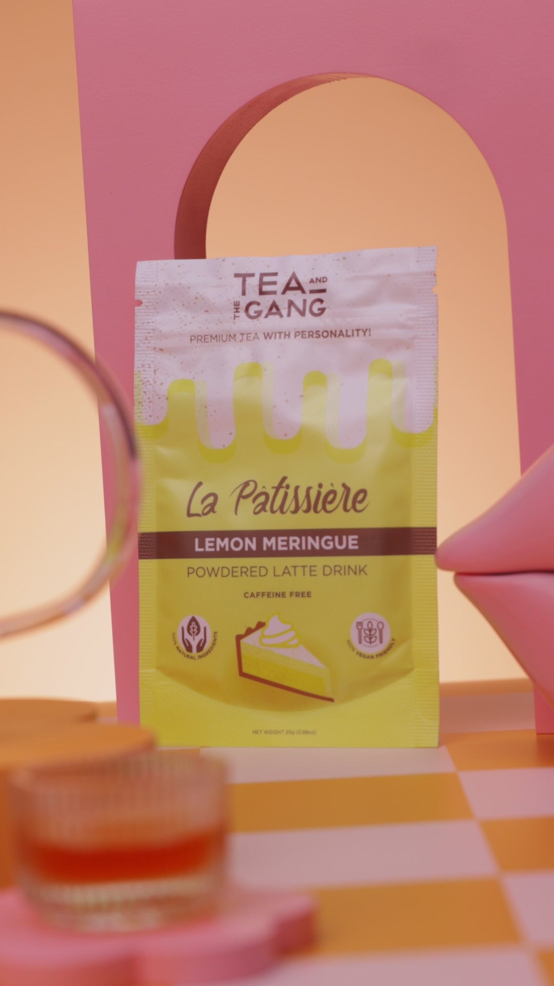 Load video: La Pâtissière - LEMON MERINGUE Latte Powder
