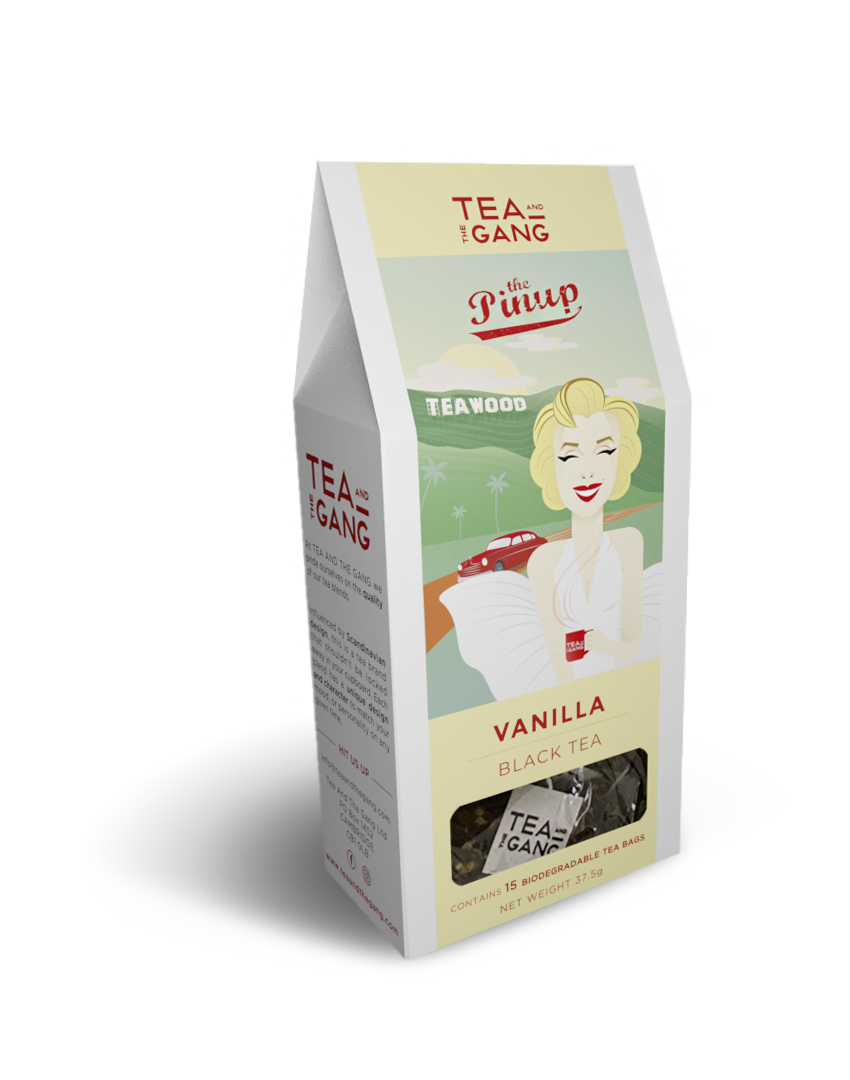 The Pinup – Vanilla Black Teabags