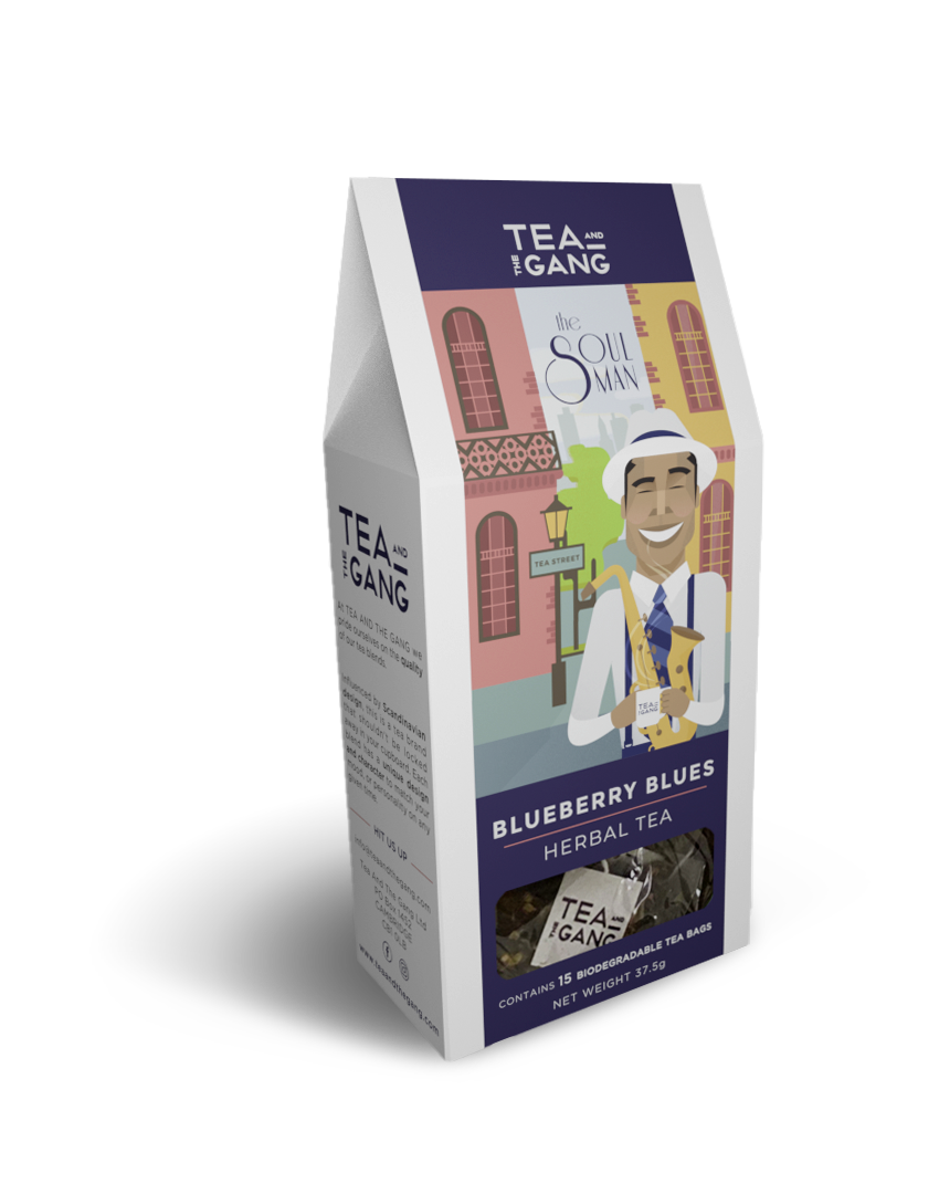 The Soul Man – Blueberry Blues Herbal Teabags