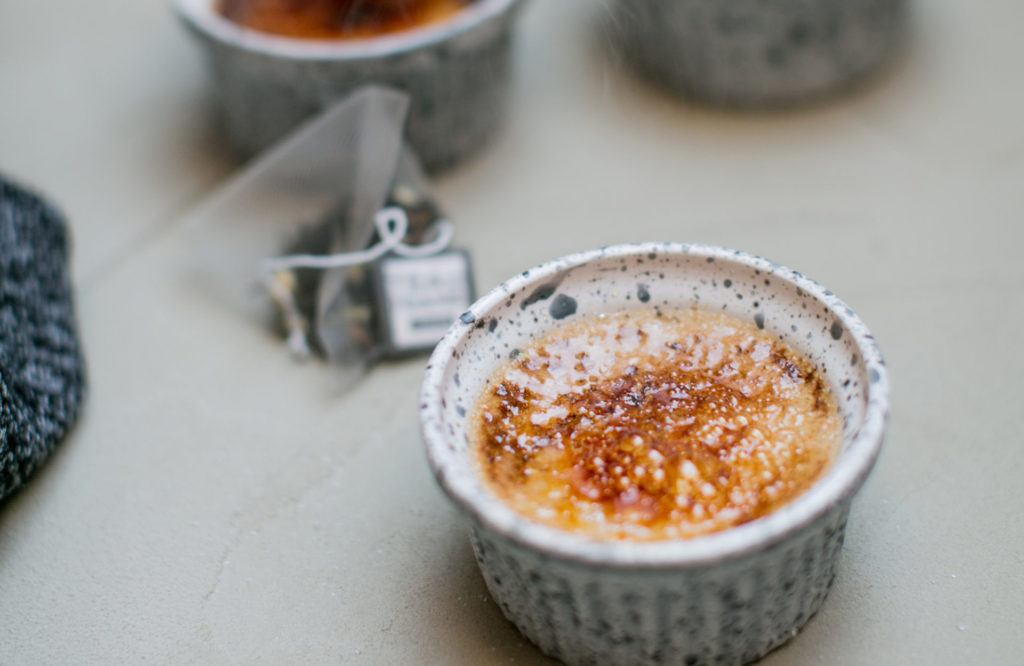 Vanilla Black Tea Crème Brûlée