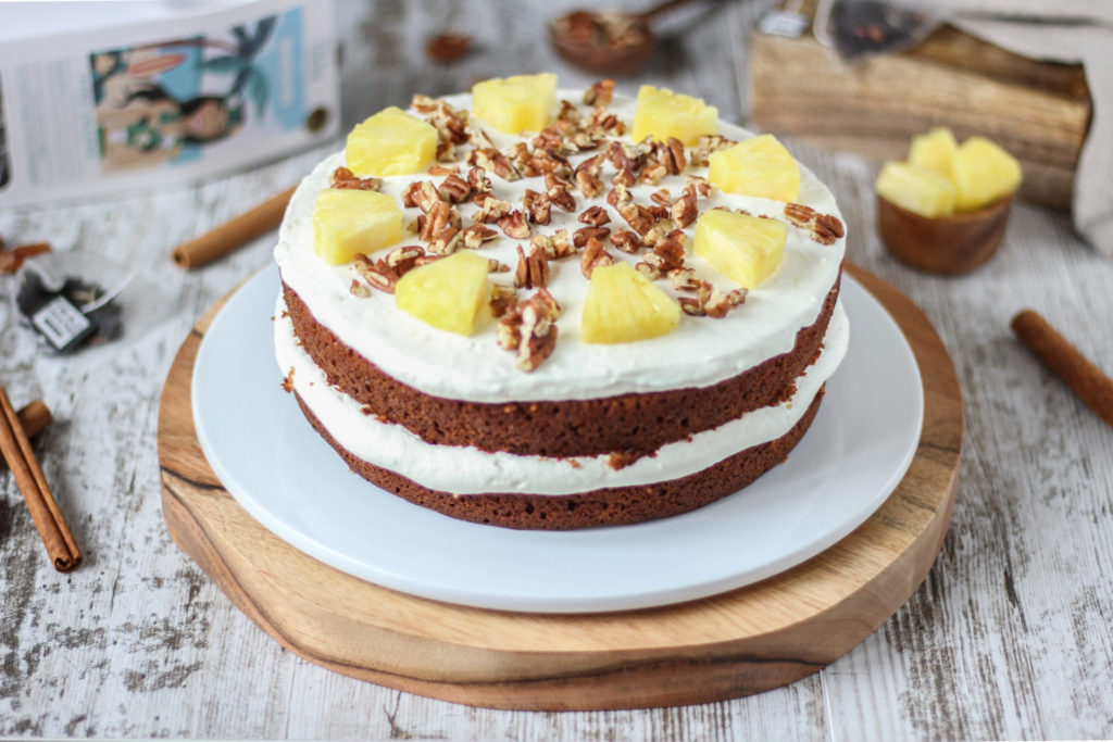 Pineapple & Coconut Hummingbird Cake